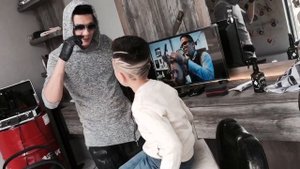 Красивая стрижка с узорами от Богдана ( haircut by Bogdan ) Bogdan barbershop