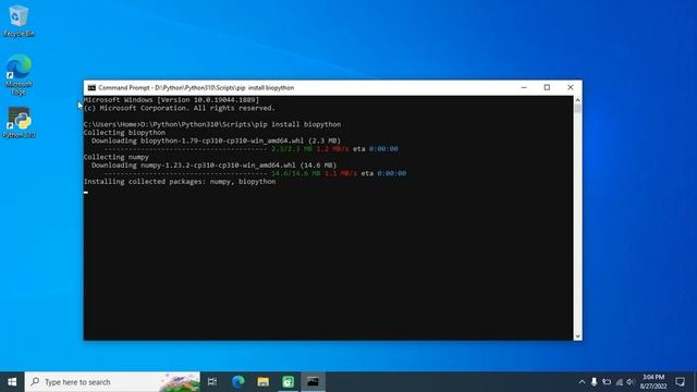 How to install Biopython