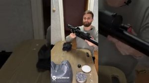 пристрелка двух леший 2  50м пулыт 6,35 🙆