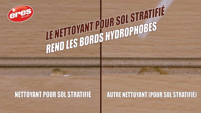 Comment nettoyer vos sols stratifiés ? Une démonstration avec Eres NETTOYANT POUR SOLS STRATIFIES !
