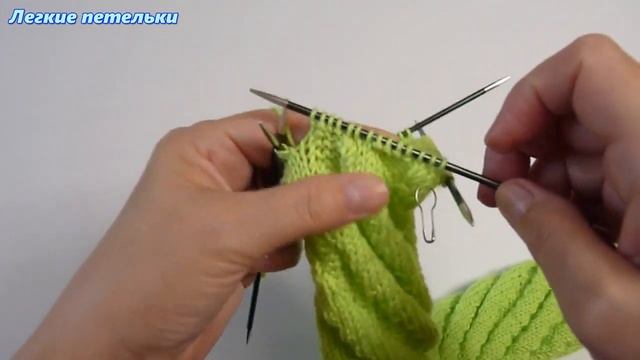 КЛАССНЫЕ НОСКИ СПИЦАМИ для НАЧИНАЮЩИХ. ПРОСТОЙ СПОСОБ. Вязание носков без пятки #легкиепетельки смотреть онлайн