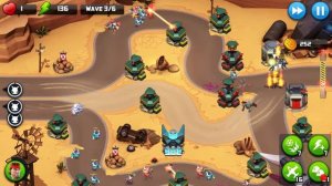 Alien Creeps TD - Level 16-Dusty Trail - Veteran