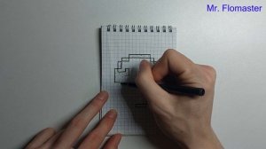 Как Нарисовать Деда Мороза По Клеточкам ? / How to Draw Santa Claus ? / Рисунки по клеточкам #Pixel