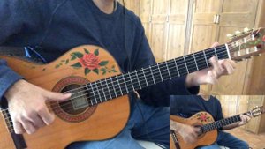 SUPER MARIO BROS meets flamenco gipsy guitarist GUITAR COVER