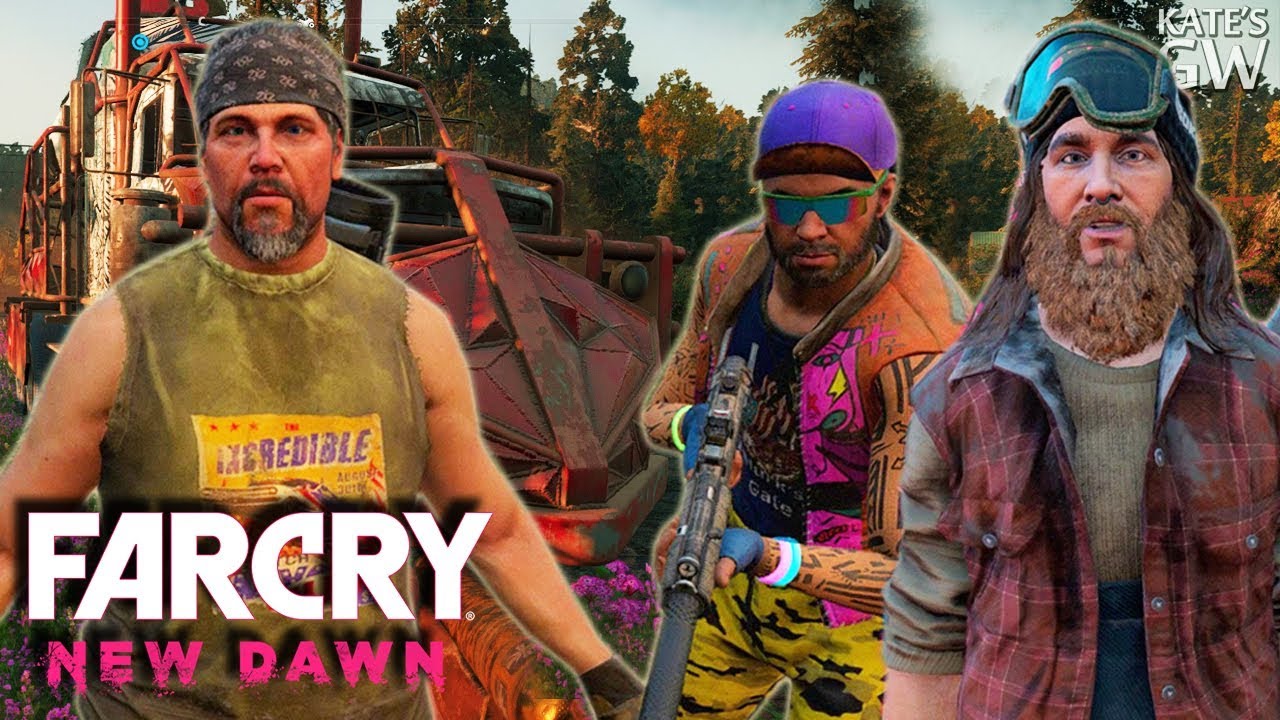 Far Cry New Dawn ➤Хёрк Драбмен, Акула Бошоу и сумасшедший напарник. Кооператив. #9