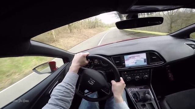 New Seat Leon FR 2017 2.0 TDI 184hp POV Test Drive GoPro