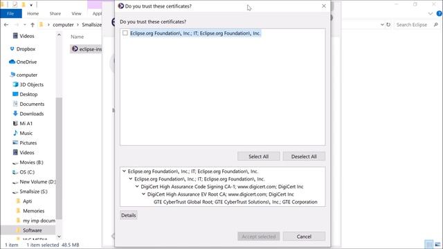 Java Tutorial For Freshers 2 - Eclipse Installation & 100% Solved all Installation Errors(solved) смотреть онлайн