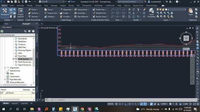 Part 3 Vertical Alignment Design in Civil 3D 2022 By Abel M. смотреть онлайн