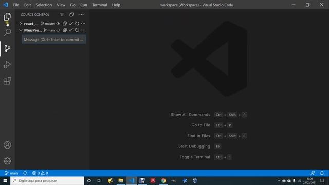 Github no VS Code 06 - Fazendo pull e push no github смотреть онлайн