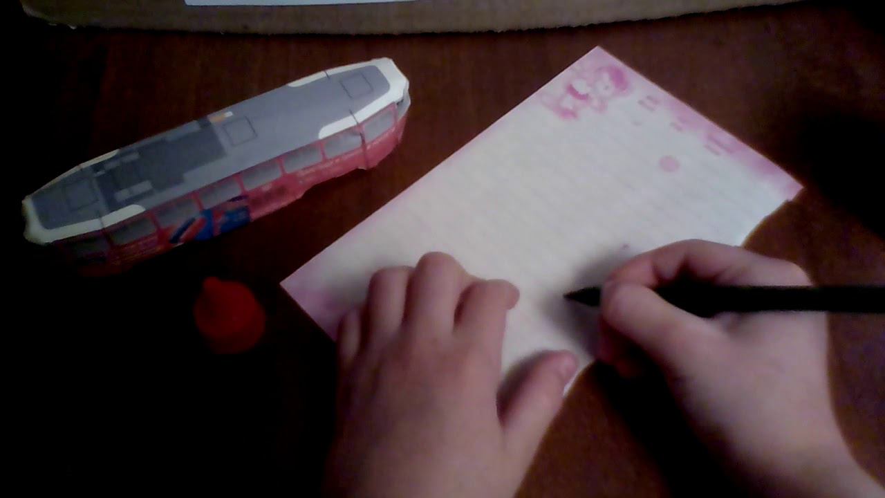 Делаем трамвай Tatra T3 из бумаги смотреть онлайн