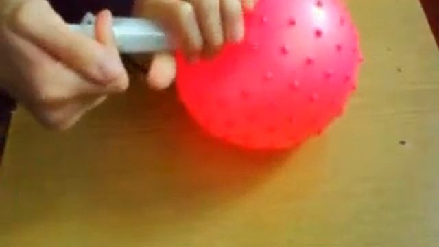 Як накачати м'яч без насосу смотреть онлайн