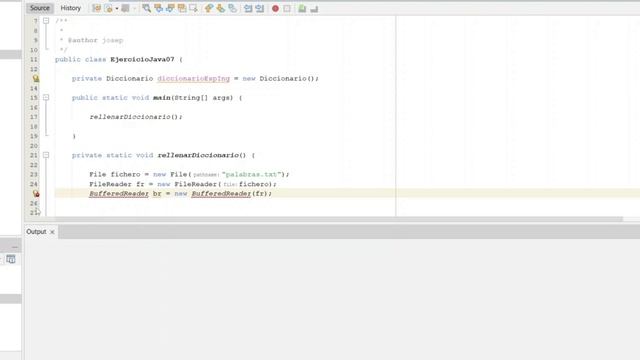 Ejercicio Java. "Diccionario" - Práctica con HashMaps y Archivos de texto en Java смотреть онлайн