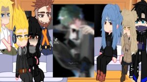 pro heroes & villains react to .. middle school and villain deku ! // part 2 // • luci •