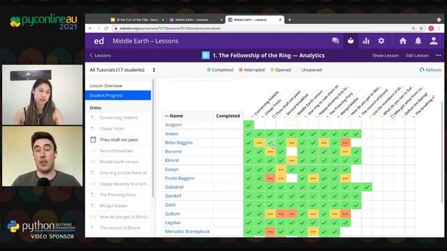 At the Turn of the Tide – Teaching Python in Real-Time at Scale