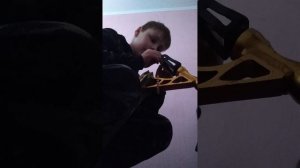 как я снимаю пегу с самоката и ставлю колесо бес пеги