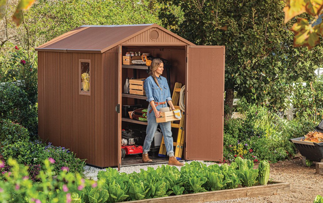 Сборка сарая Darwin 6x8ft (1,89х2,43х2,18м) (Дарвин 6х8)