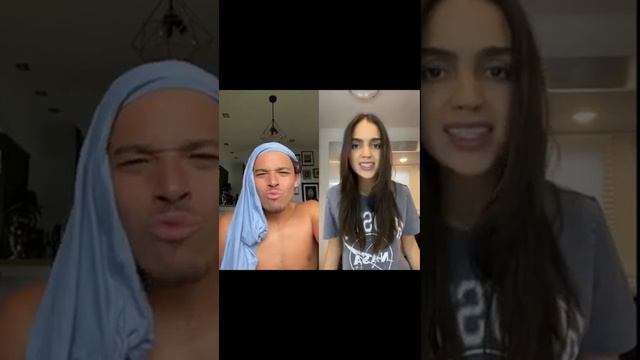 Anthony Ramos & Melissa Barrera do the In The Heights "Blackout" TikTok Trend