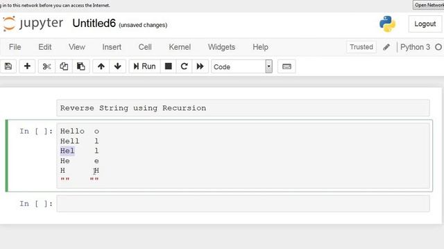 Reverse String using Recursion (Python Code) смотреть онлайн