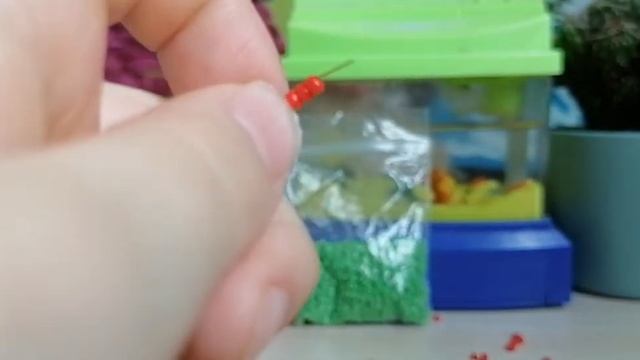 Делаем перчик ?️ из бисера в технике параллельного плетения. смотреть онлайн