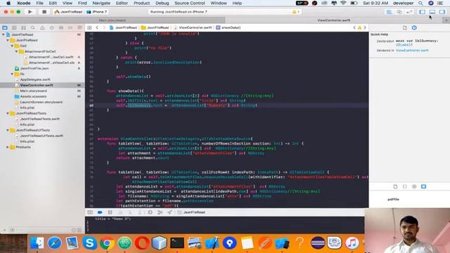 How to json file data read and show using nsdictionary in swift 4 ? смотреть онлайн