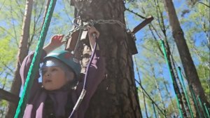 Катя на трассе