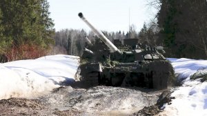 Финальный этап учения с танкистами Кантемировской дивизии