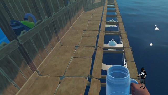 Raft with VR Mod - One of the most beautiful survival games! Tutorial and Gameplay смотреть онлайн