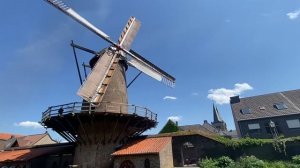 Г.Ксантен-Германия. Ветренная мельница,построена в 14 веке.