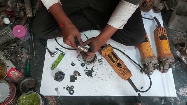 DeWalt Dw824 125mm 1000w , DW 801 Angle Grinder Machine Repair , long time use , 8 your old machin смотреть онлайн