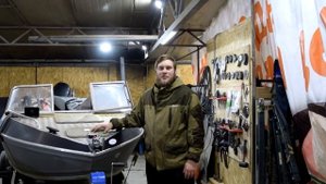 Волжанка 510. Установка лебедки.