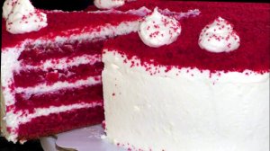 ТОРТ КРАСНЫЙ БАРХАТ / как приготовить торт красный бархат / как испечь торт красный бархат