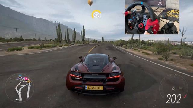 Самая ДОРОГАЯ МакЛАРЕН Forza Horizon 5! Logitech g29! смотреть онлайн