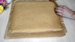 БИСКВИТНЫЙ РУЛЕТ КАК В ДЕТСТВЕ! САМЫЙ ПРОСТОЙ РЕЦЕПТ!