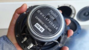 Wharfedale Diamond 12.3 loudspeaker deep unboxing