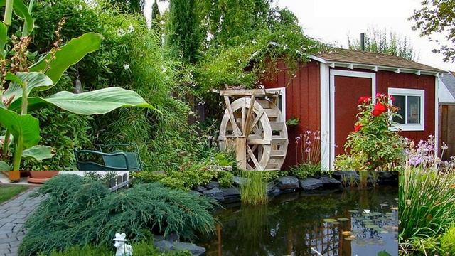 ДИЗАЙН САДОВОГО УЧАСТКА ОРИГИНАЛЬНЫЕ ИДЕИ ДЛЯ ДАЧИ СВОИМИ РУКАМИ. / BEAUTIFUL GARDEN IDEAS / смотреть онлайн