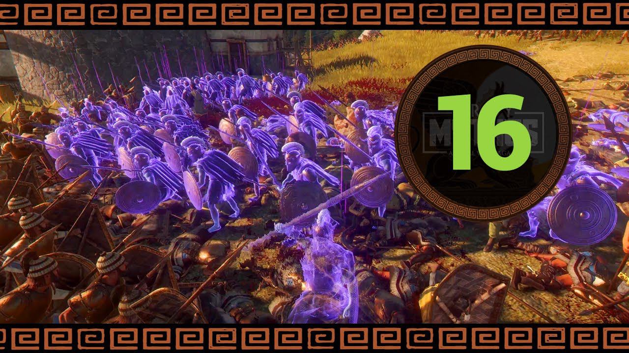 Мифический режим в Total War Saga Troy прохождение за Ипполиту - #16