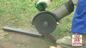 Забор из металлического штакетника - установка