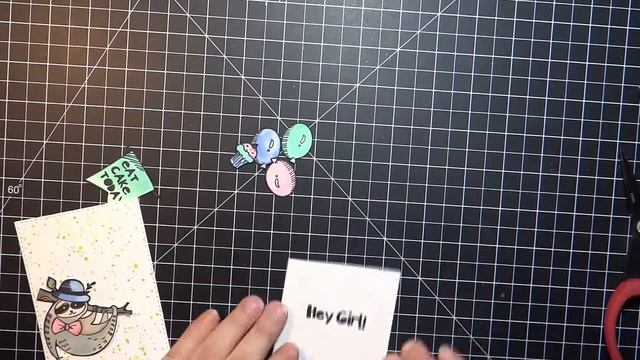 Watercolor With Distress Oxides  Birthday Card