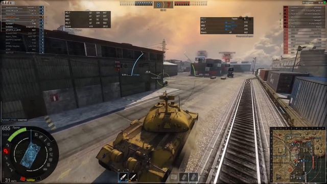 ИС-7 (IS-7) Нагибает. 4109 урона Armored Warfare gameplay смотреть онлайн