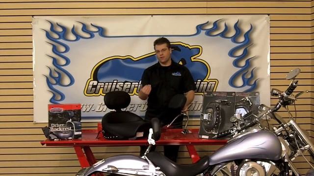 TOTW Motorcycle Driver Backrest