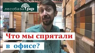 Что спрятали в офисе Лесобаза.РФ Обзор сокровищ!