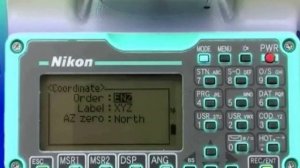 Total Station 12 - Nikon NPL 352: Setting and Leveling - Initial Settings