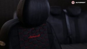 Установка универсальных чехлов Autoprofi Alcantara / ALC-1505