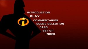 The Incredibles DVD Menu