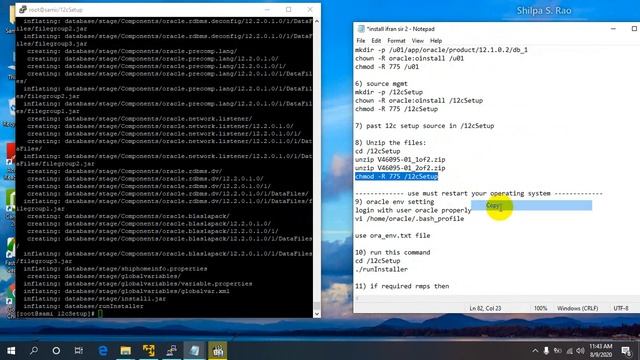 Basic Installation of ORACLE DBA 12c part 6 new 2020 смотреть онлайн