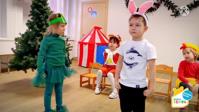 "Заюшкина избушка", спектакль | Школа Бенуа на Васильевском | театральная студия смотреть онлайн
