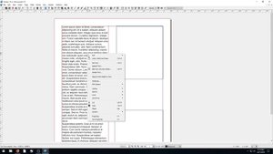 Scribus Lesson 3 - Add Text Frames