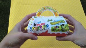 6 "Киндер Сюрприз" Яиц Открываем 6 Kinder Surprise Unboxing