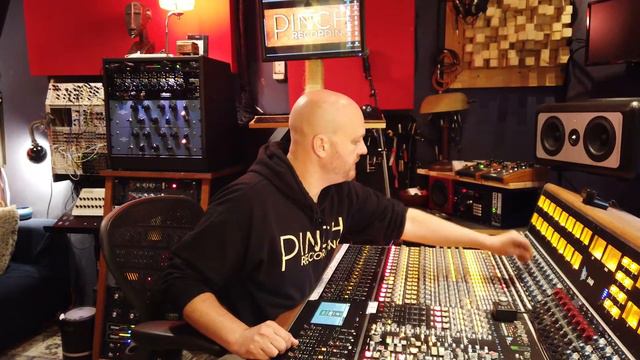 Recording drums in the studio - pt 2 Pinch Recording