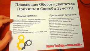 Плавают Обороты Двигателя Причины и Способы Ремонта